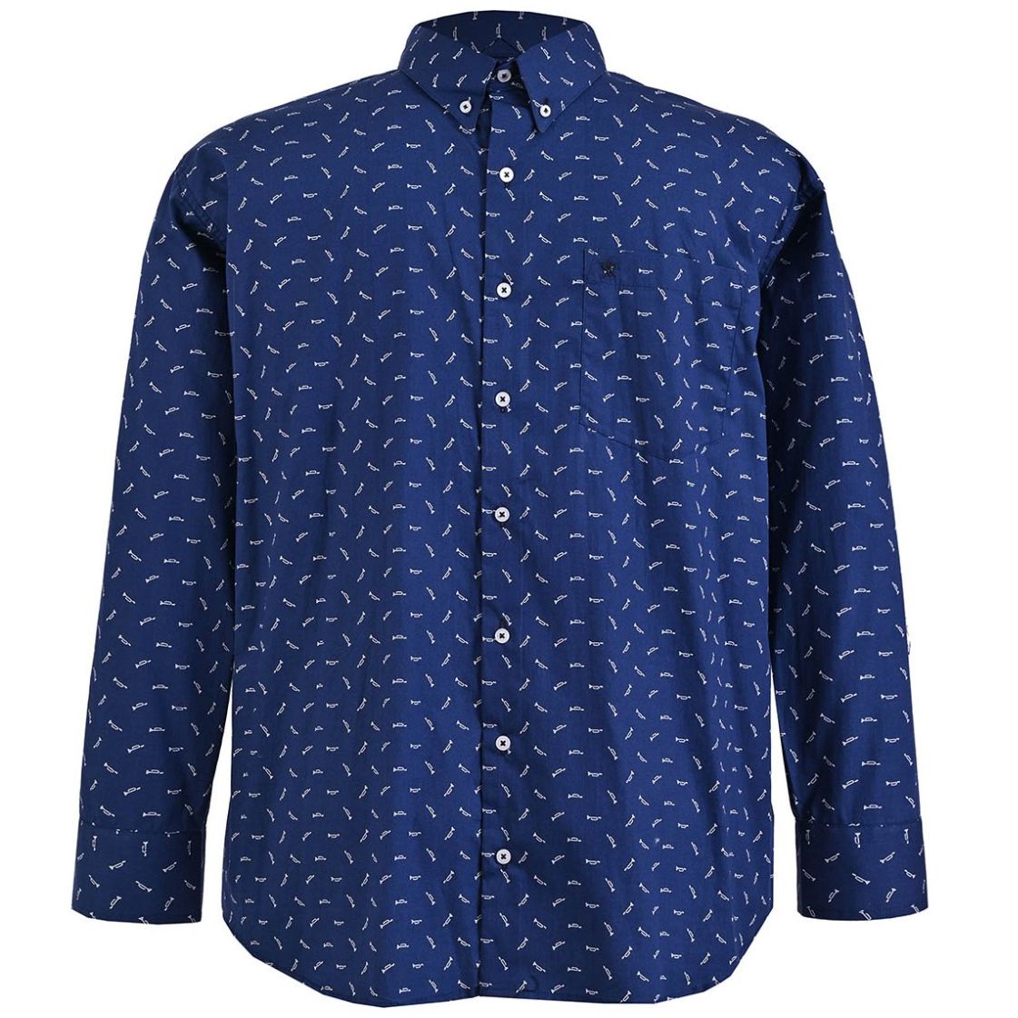 Camisa Diseño Estampado para Hombre Plus Cavalatti