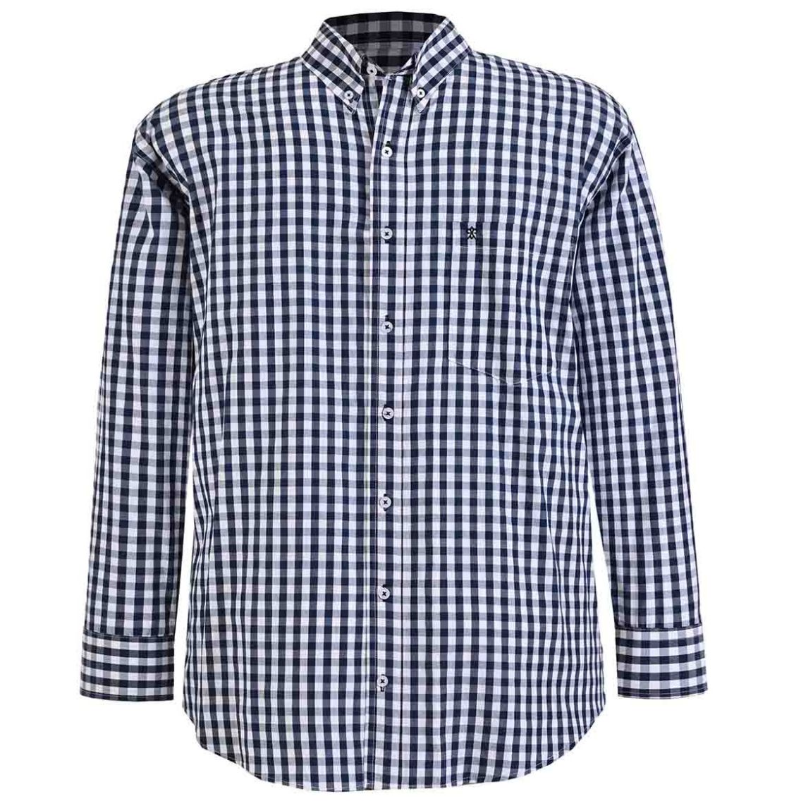 Camisa Diseño a Cuadros para Hombre Plus Cavalatti