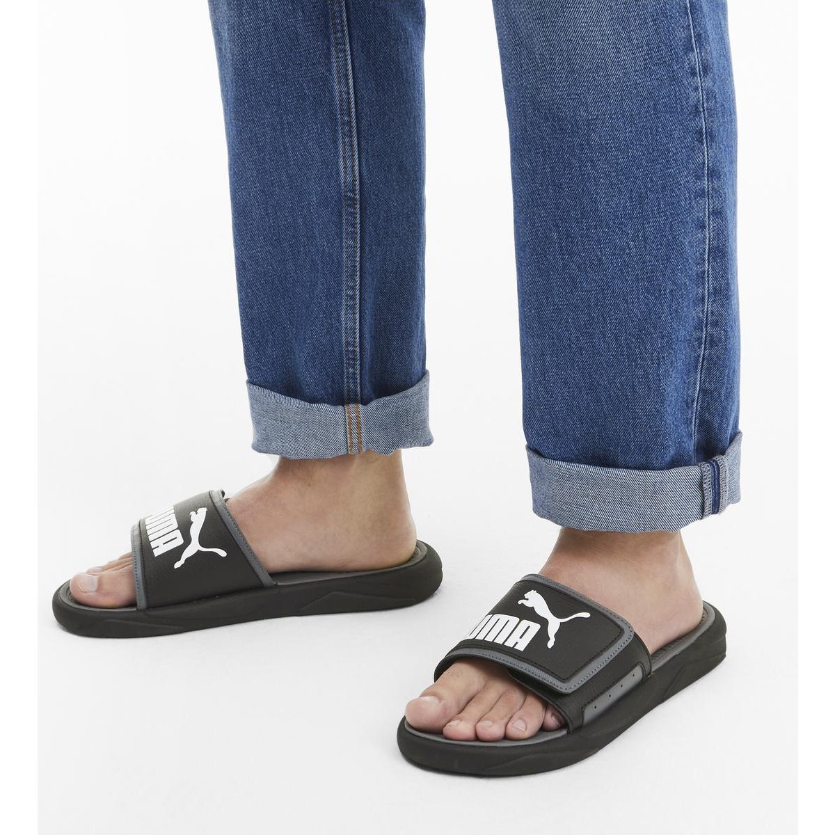 Sandalias Color Negro para Hombre Puma