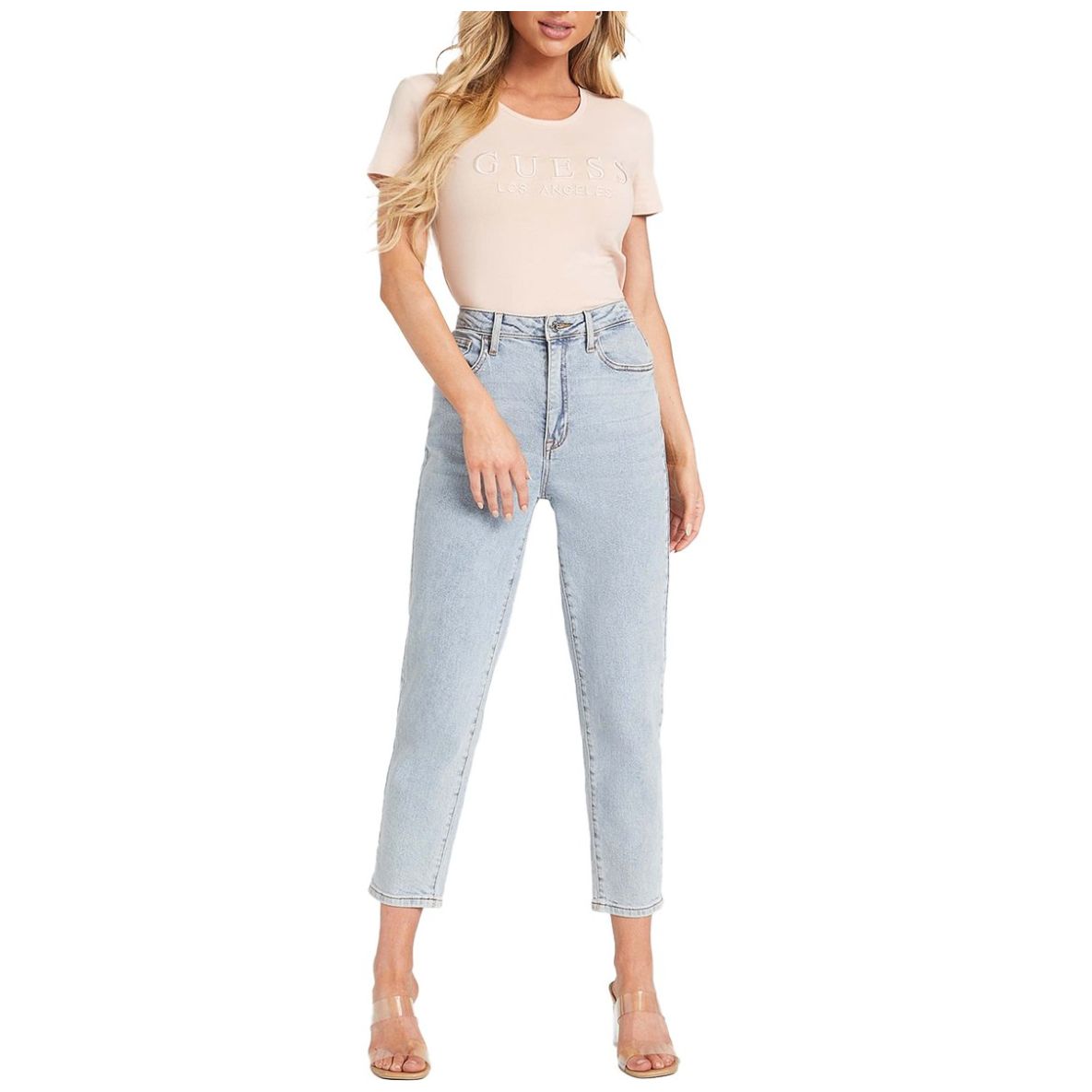 Playera Ajustada Lisa Guess Factory para Mujer