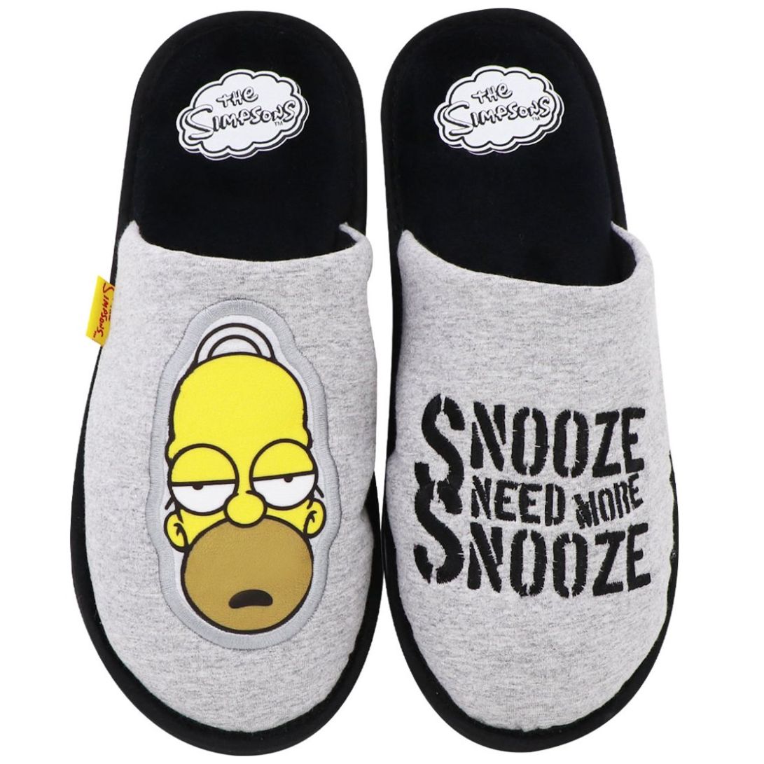 Pantufla Estampado Homero Simpsons para Hombre Personajes