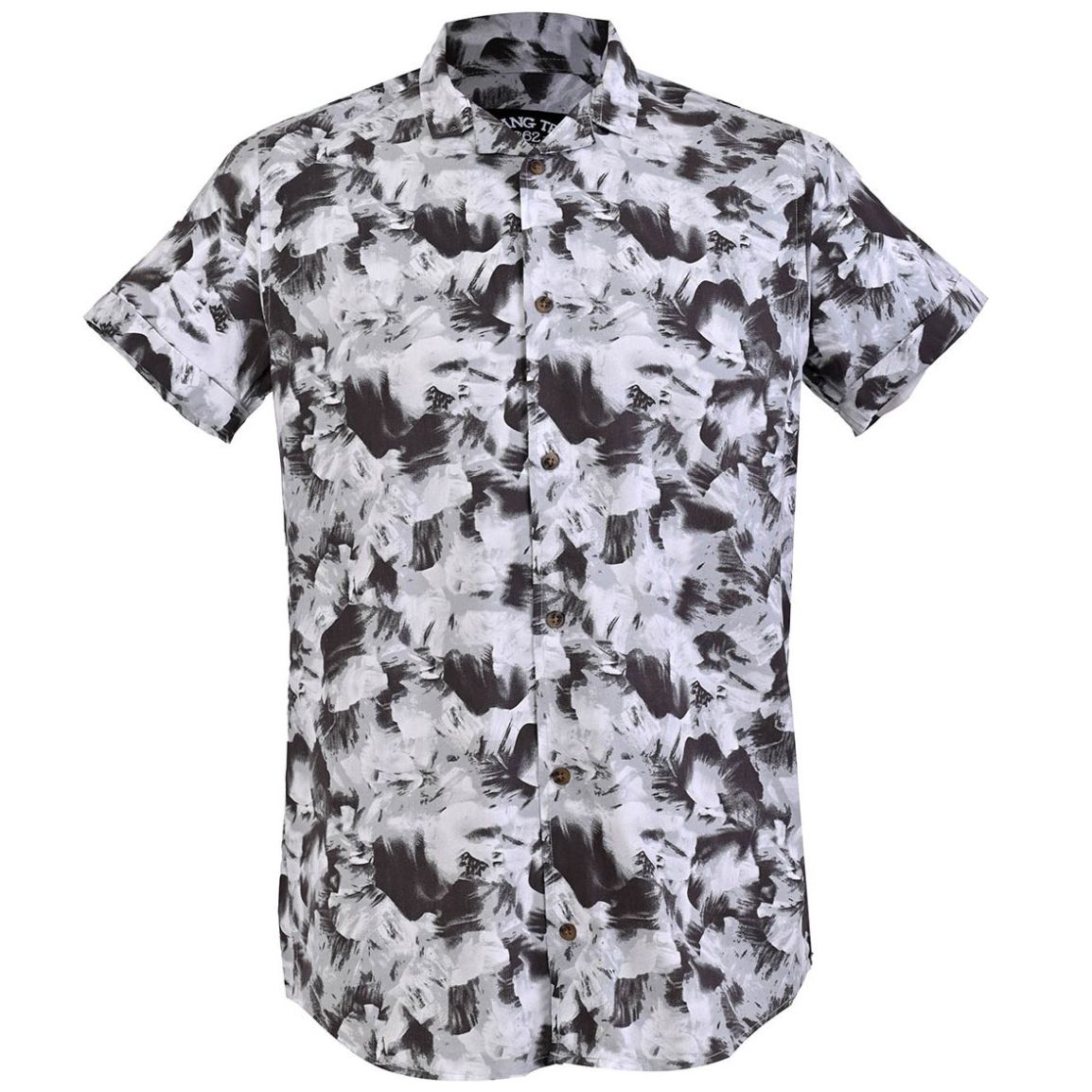 Camisa Manga Corta All Over Print para Hombre Hang Ten