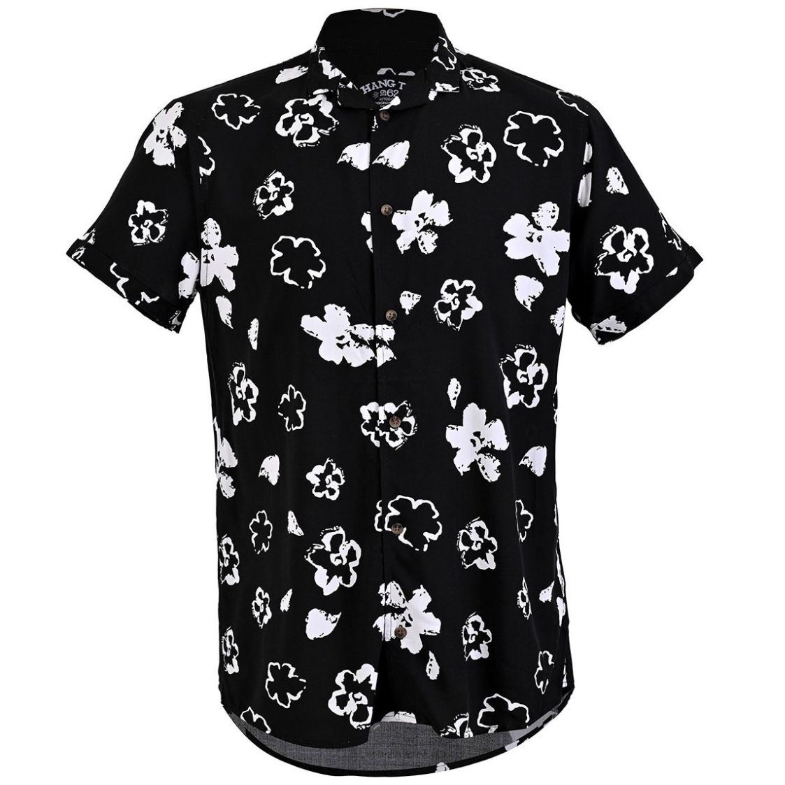 Camisa Manga Corta All Over Print para Hombre Hang Ten