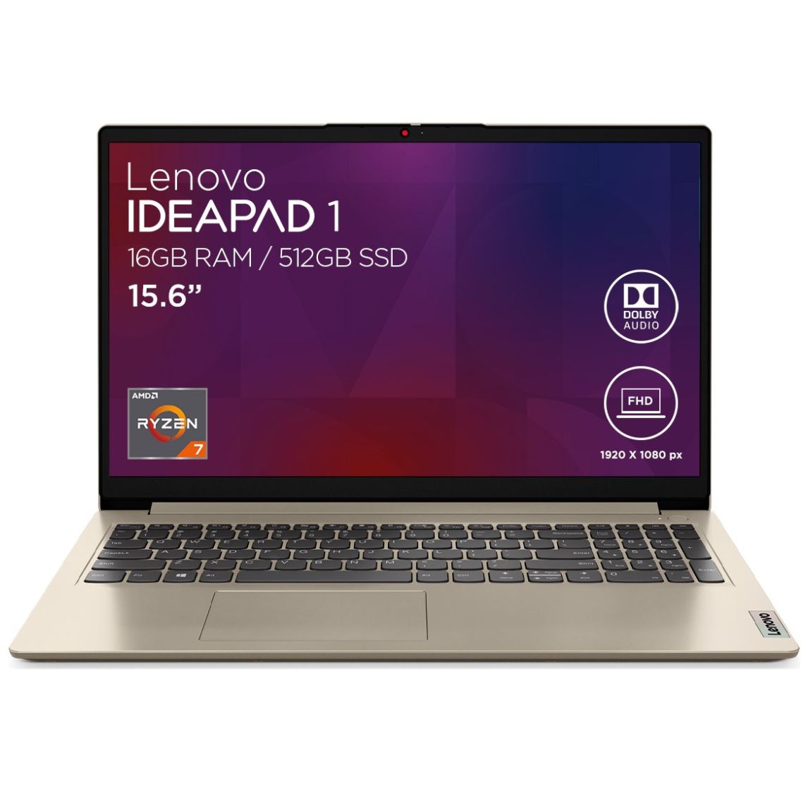 Laptop Lenovo Ideapad 1 Ryzen 7 16 Gb Ram 512 Gb