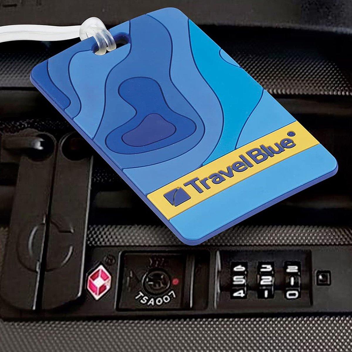 TRAVEL BLUE Id Tag Map | Mundo Hogar
