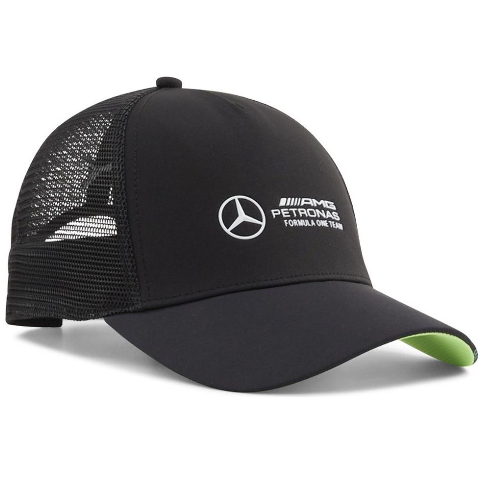 Gorra Negra Mercedes Truck Unisex Puma