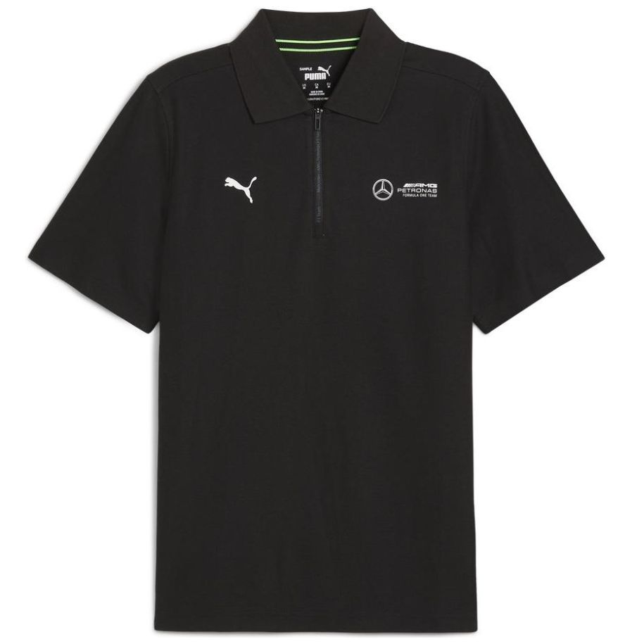 Polo Negra Mercedes para Hombre Puma