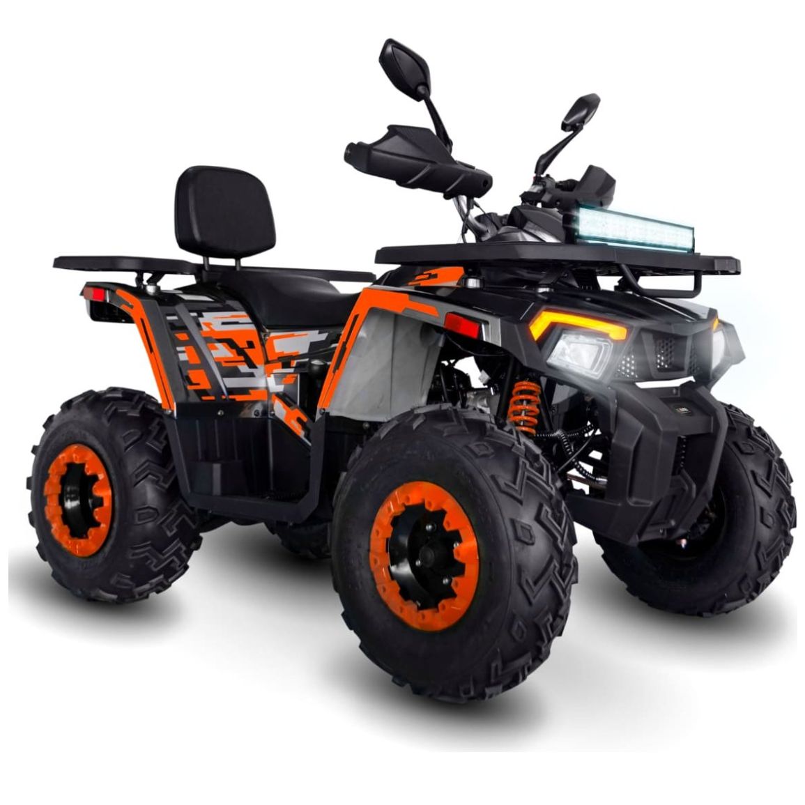 Cuatrimoto Mb Motos Glock Gt Line 200Cc Naranja 2025