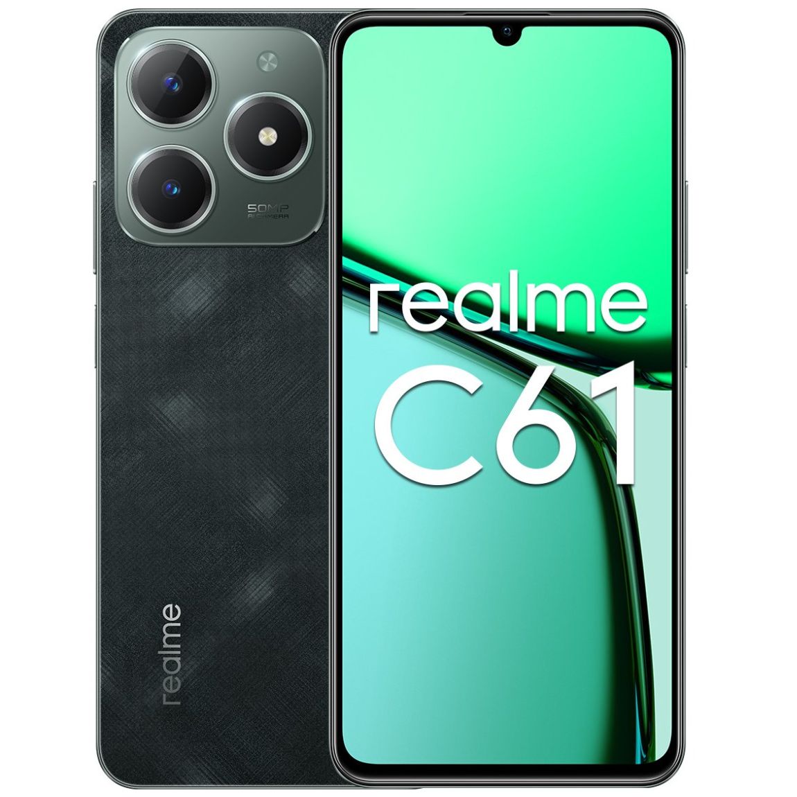 Celular Realme C61 256Gb Color Verde R9 (Telcel)