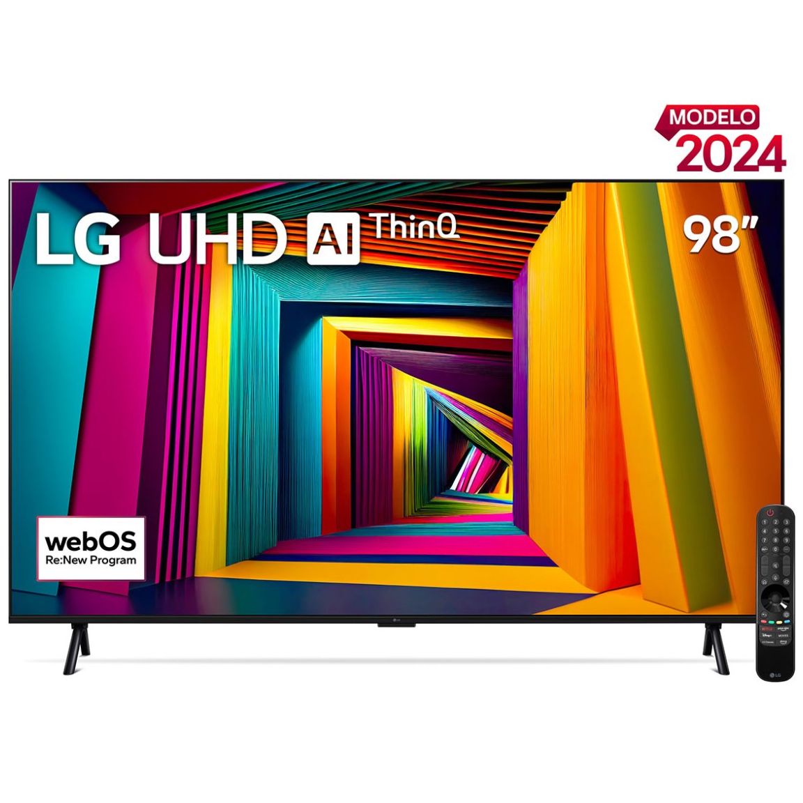 Pantalla LG 98 Pulgadas 4K Uhd Thinq Ai 98Ut9