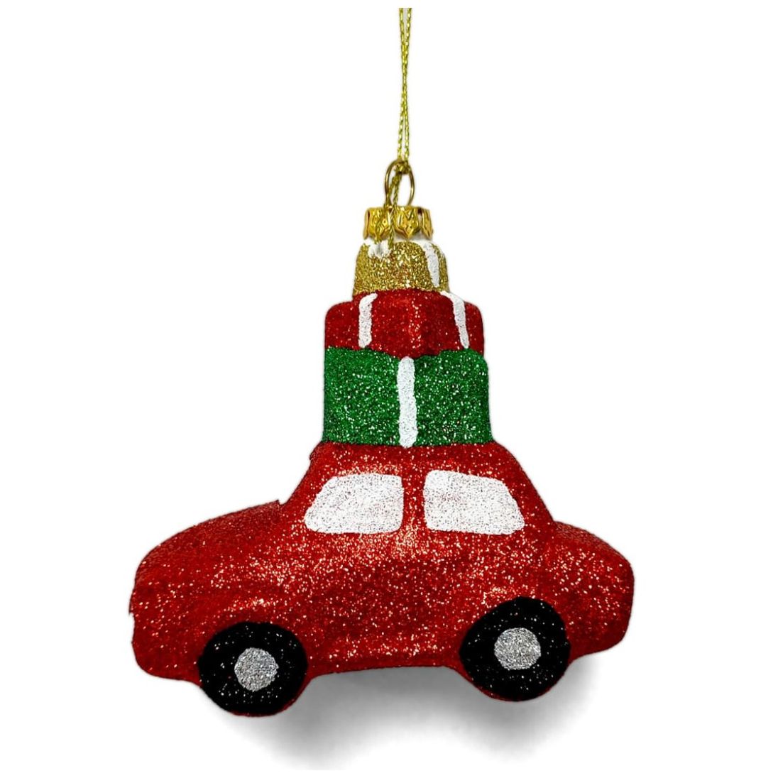 Colgante Carro Navideño o 10 Cm Atlas Global