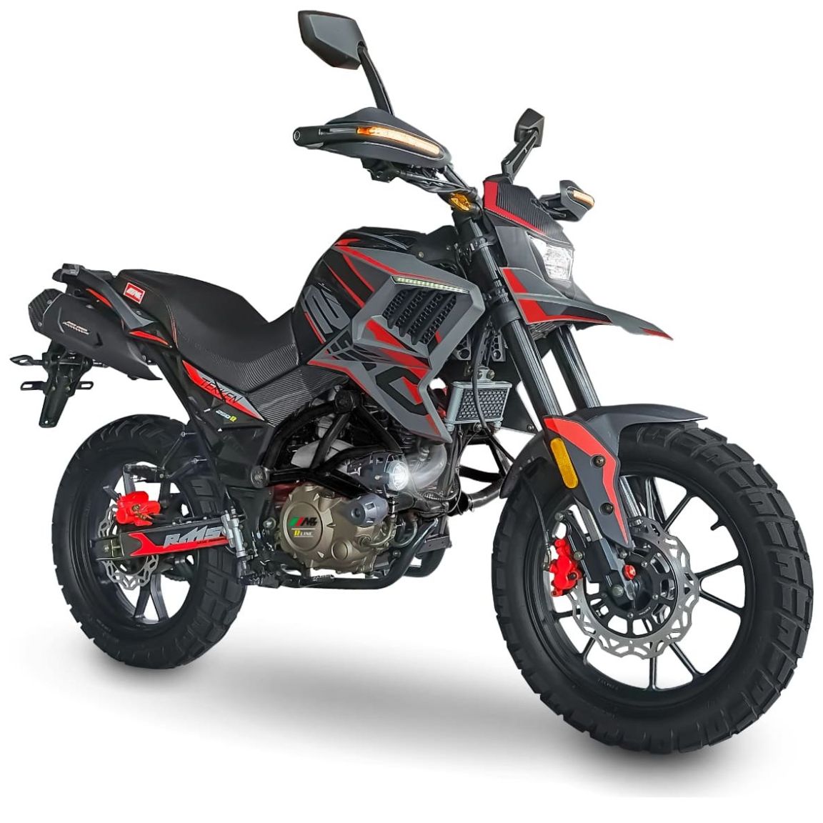 Motocicleta Mb Tekken R Line 250Cc Roja 2025