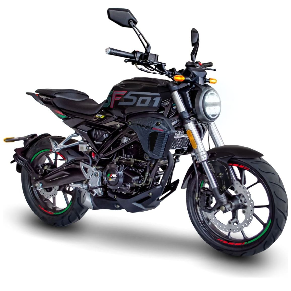 Motocicleta Sf501 R Line 250Cc Negra 2025