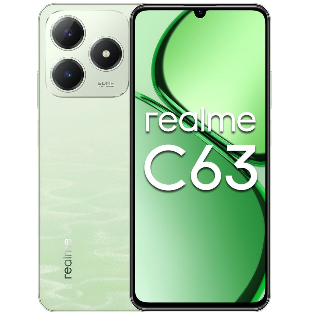 Celular Realme C63 256Gb Color Verde R9 (Telcel)