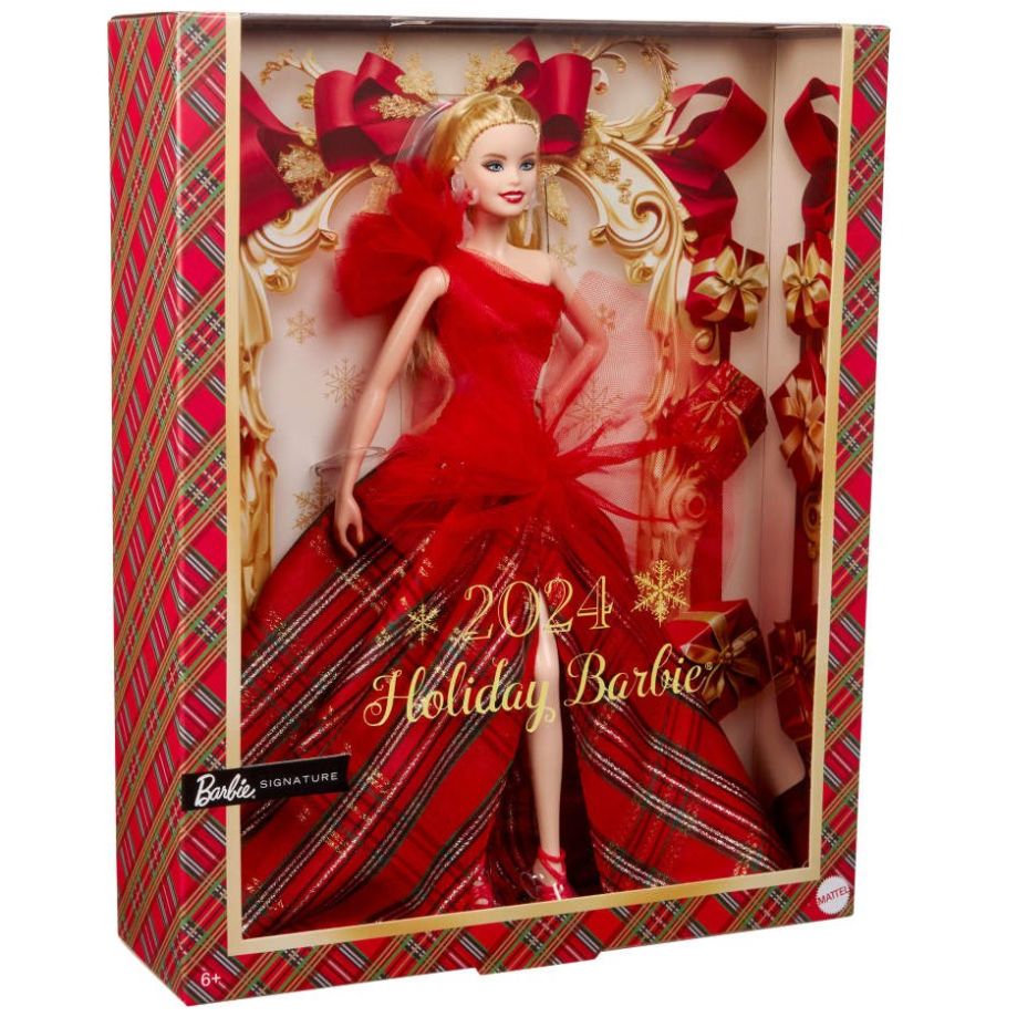 Barbie Signature Muñeca Colección Holiday Doll Cabello Rubio