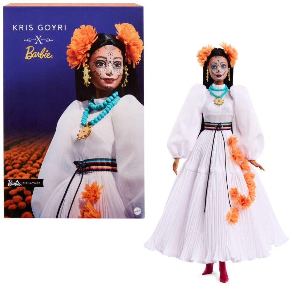 Preventa Barbie Muneca Dia de Muertos Premium Kris Goyri 2024