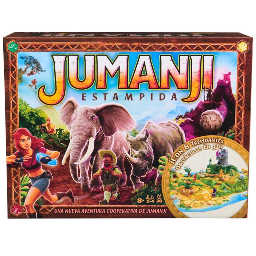 Juego Jumanji la Estampida Spin Master