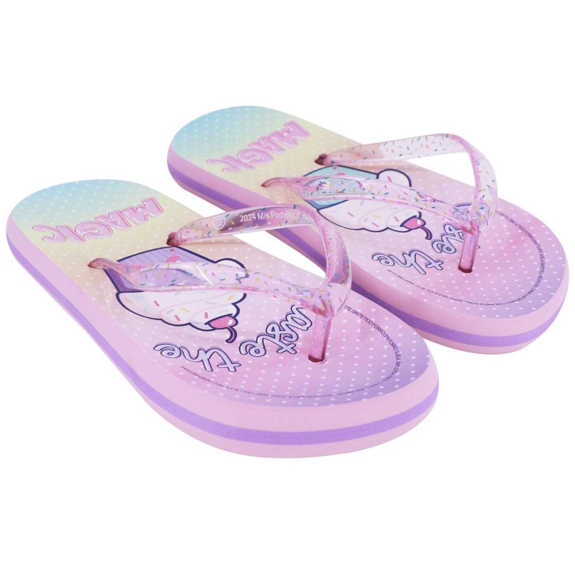 Flip Flop 18-22 Mis Pastelitos para Niña