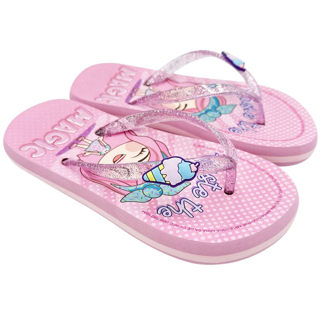 Flip Flop 18-22 Mis Pastelitos para Niña