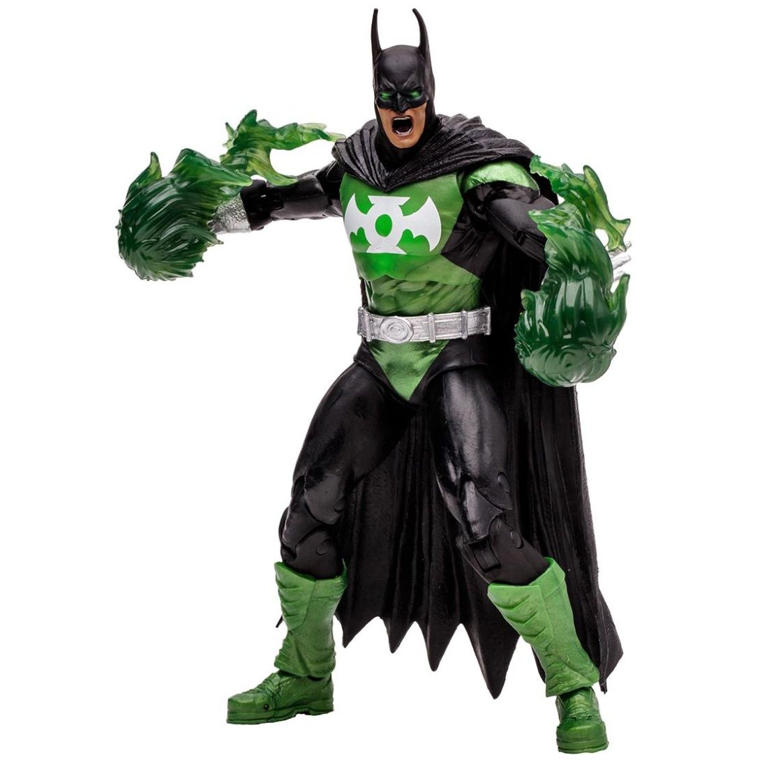 Figura 7" Dc Mcfarlane Collector Edition Wv3 Batman Como Linterna Verde Spin Master