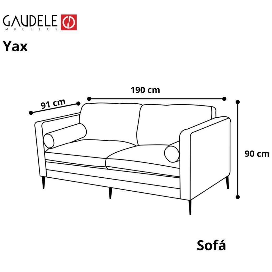 Sofá Yax Gaudele
