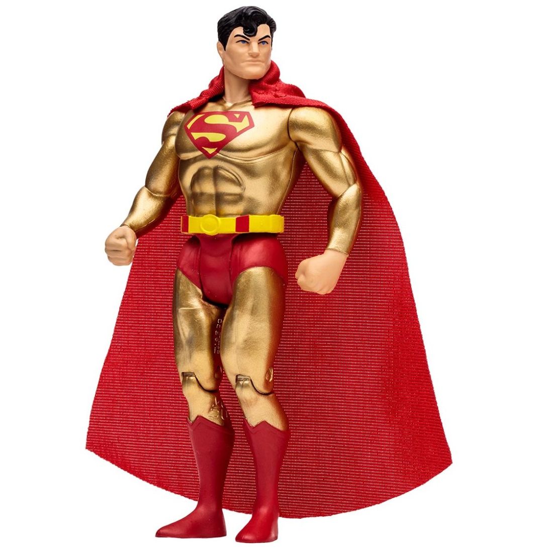 Figura 5" Super Powers Wv7 Superman (Gold Edition)(Sp 40 Aniversario) Spin Master