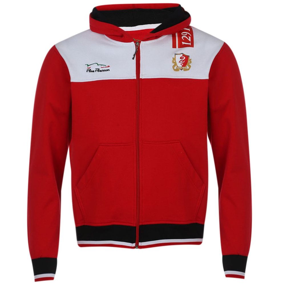 Sudadera Roja Suiza para Hombre Pole Position