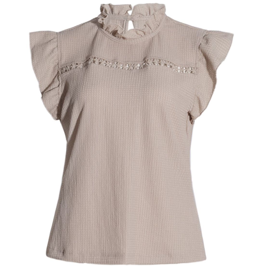 Blusa Cuello con Olan para Mujer Juniors 7Junior