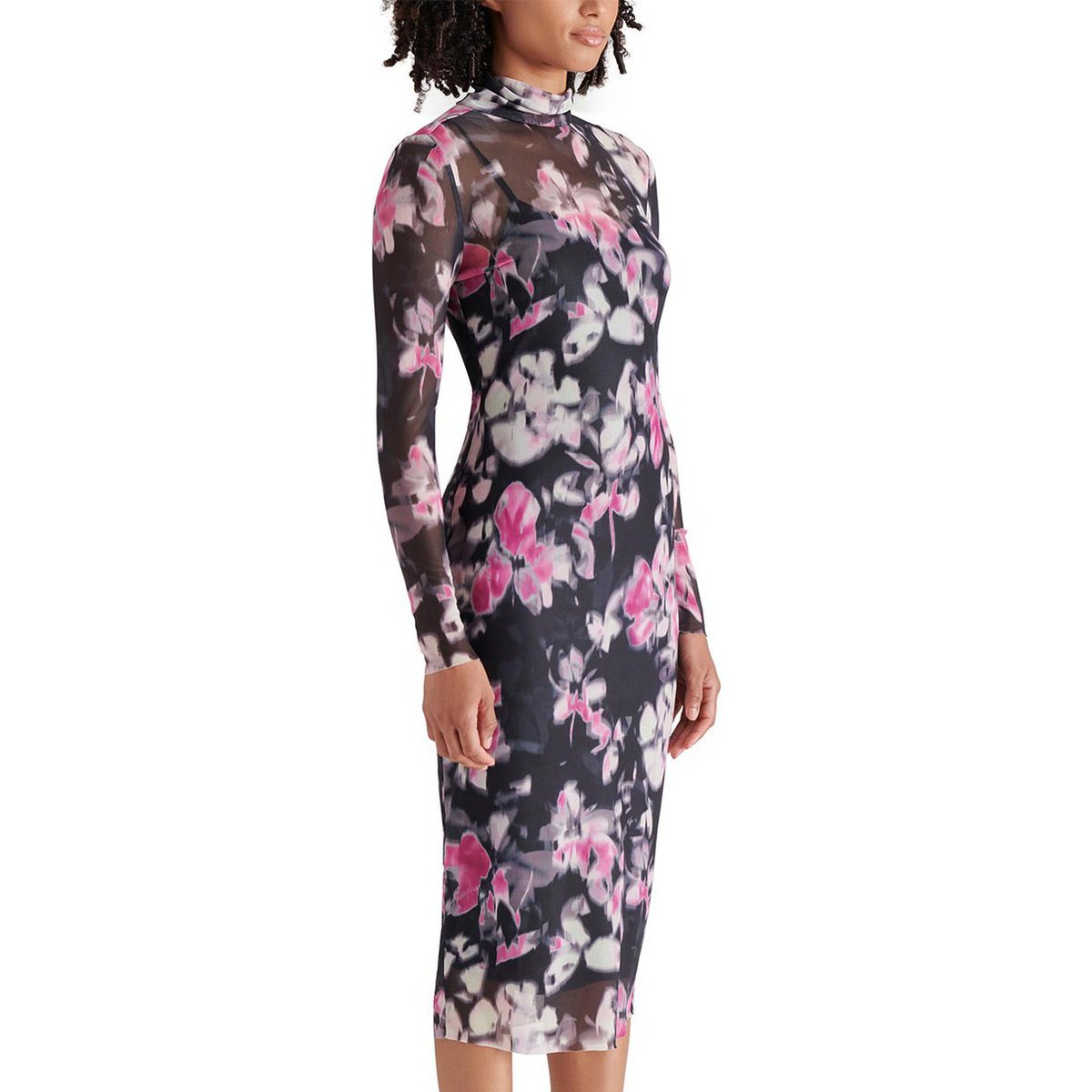 Vestido Ajustado de Manga Larga para Mujer Juniors Steve Madden