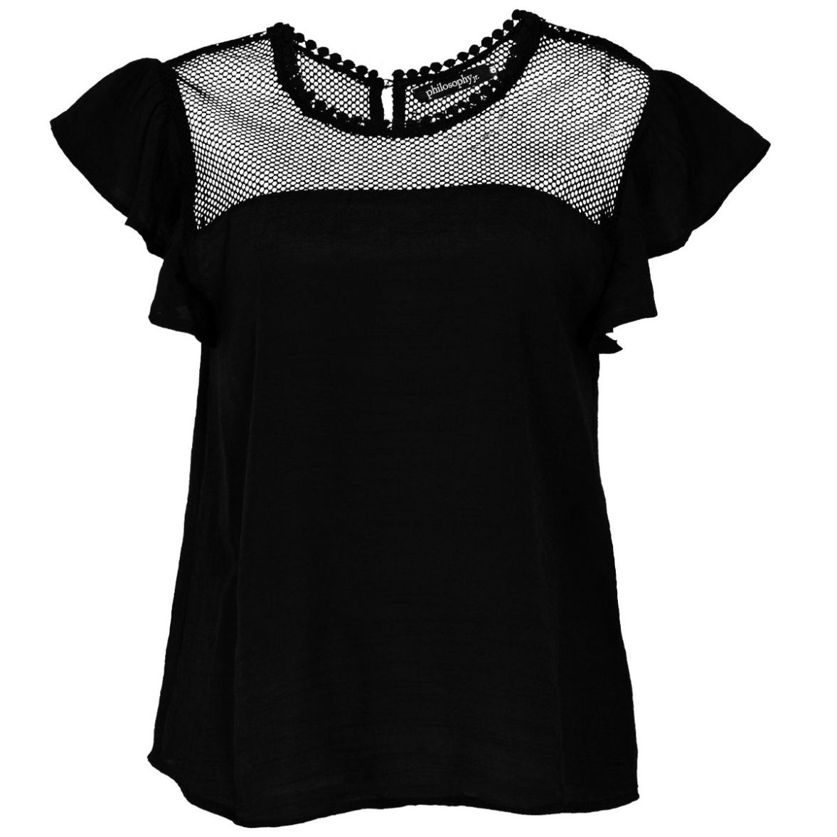 Blusa con Encaje Philosophy para Mujer