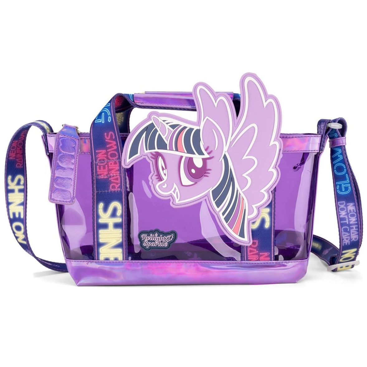 Bolsa Tote Mediana Cloe X My Little Pony Color Morado