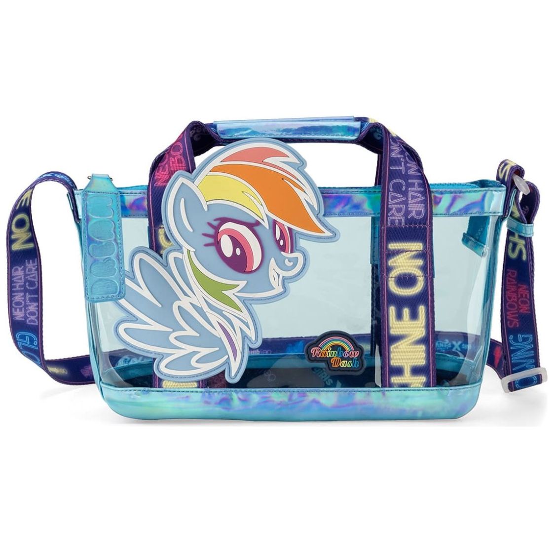 Bolsa Tote Mediana Cloe X My Little Pony Color Azul