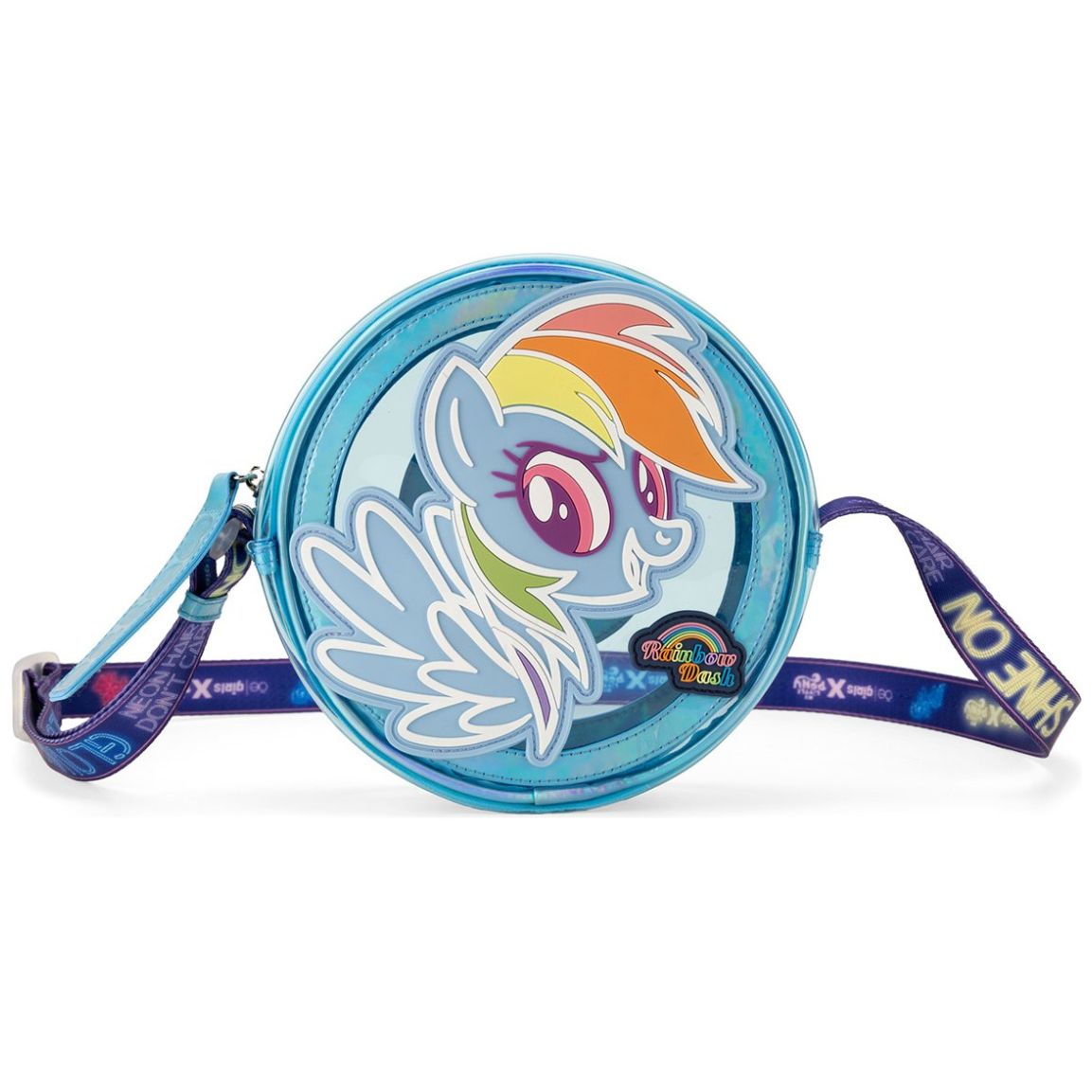 Bolsa Crossbody Chica Cloe X My Little Pony Color Azul