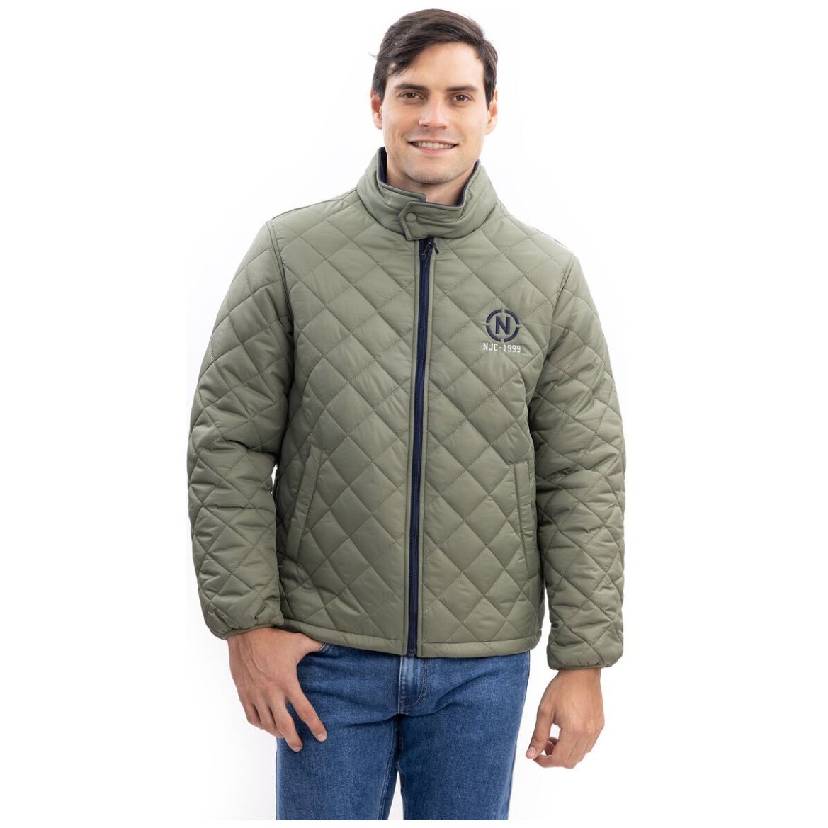 Chamarra Capitonada Cuello Alto para Hombre Nautica Jeans Co