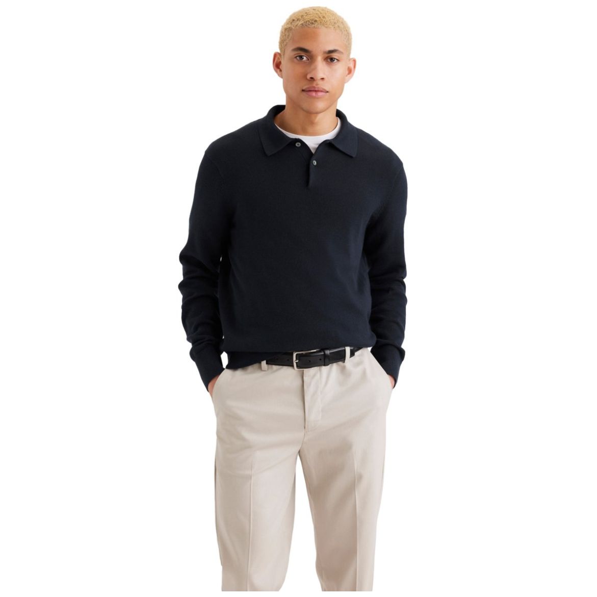 Suéter Tipo Polo para Hombre Dockers