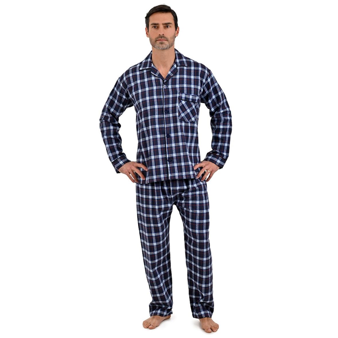 Pijama con Botones para Hombre Carlo Corinto