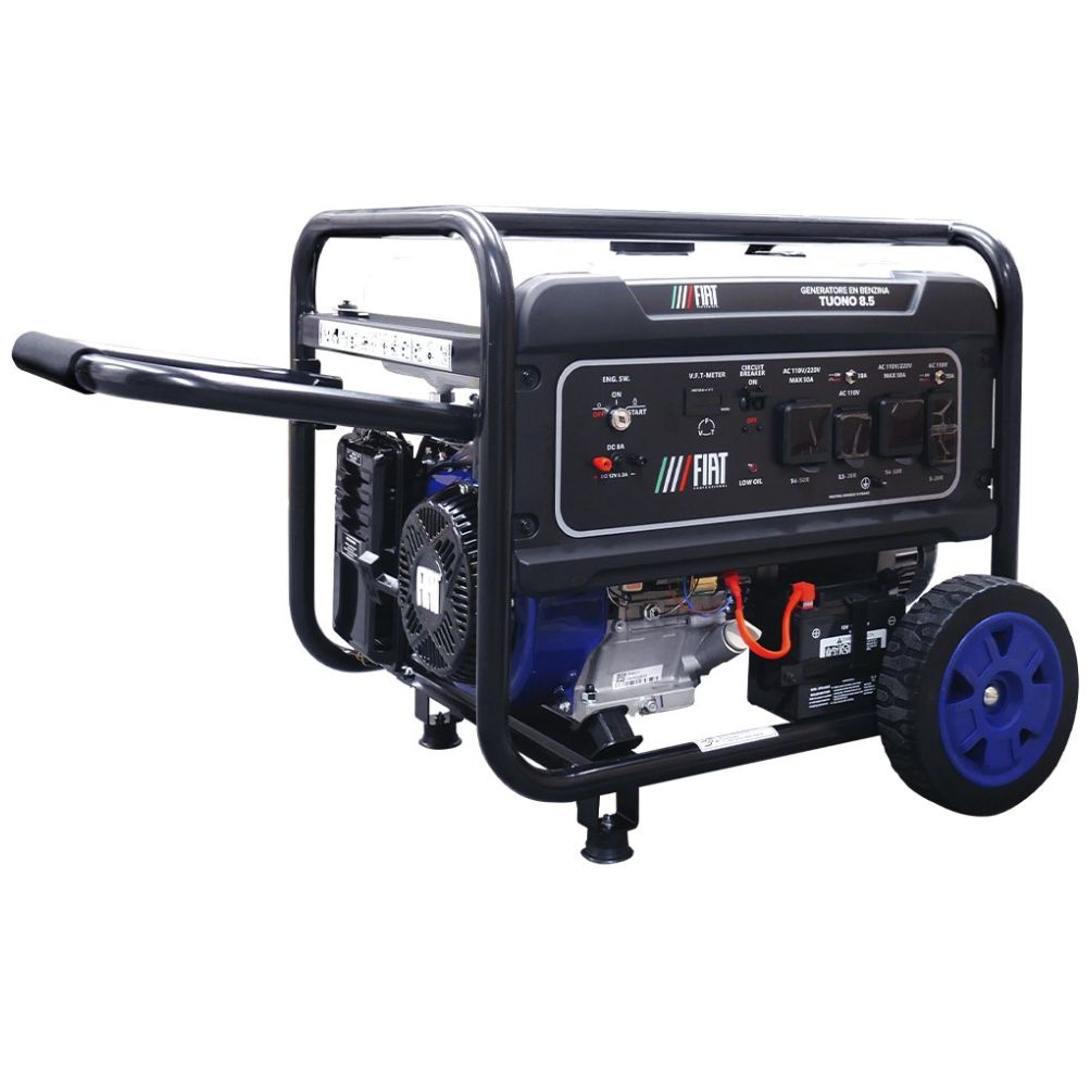 Generador a Gasolina 8,500 W Media Motor 15 Cf Fiat Profesional