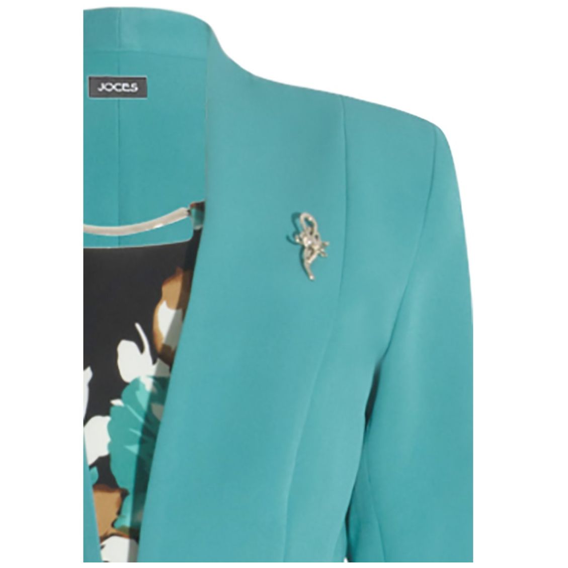 Conjunto 2 Pz Saco Liso con Prendedor Y Vestido para Mujer Joces