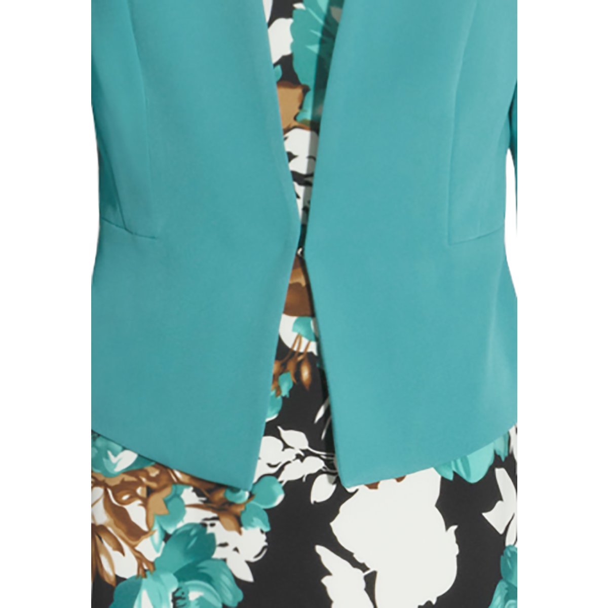 Conjunto 2 Pz Saco Liso con Prendedor Y Vestido para Mujer Joces