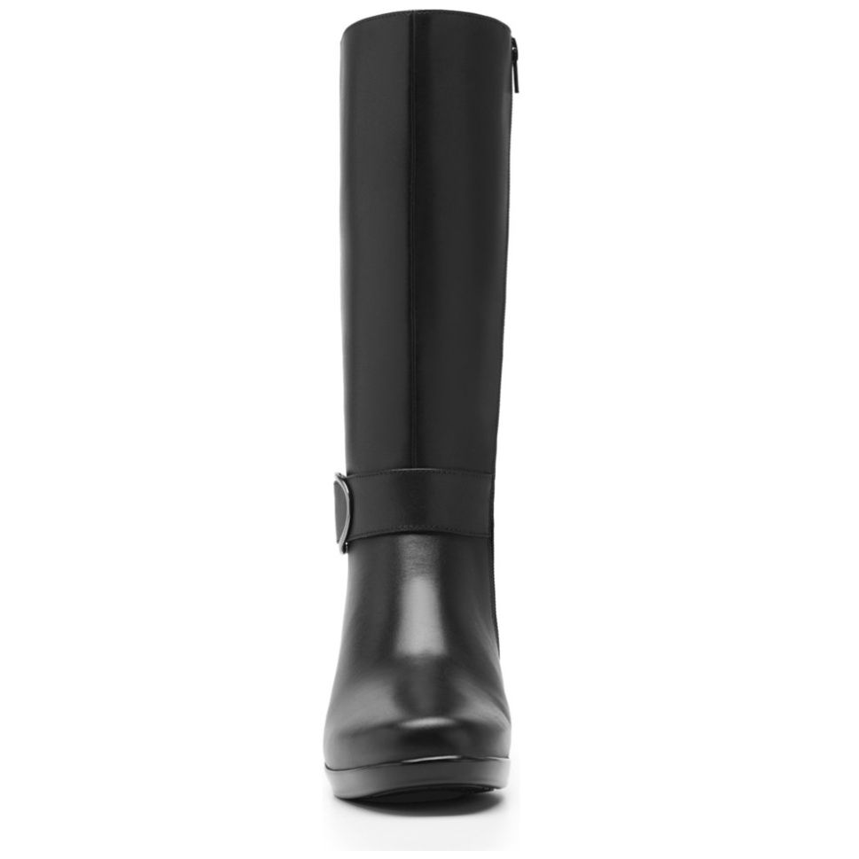 Bota Alta Negro para Mujer Flexi