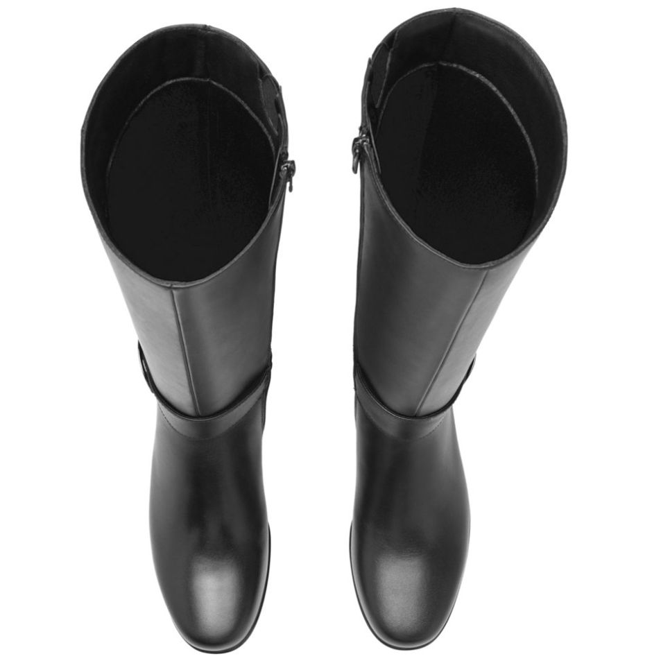 Bota Alta Negro para Mujer Flexi