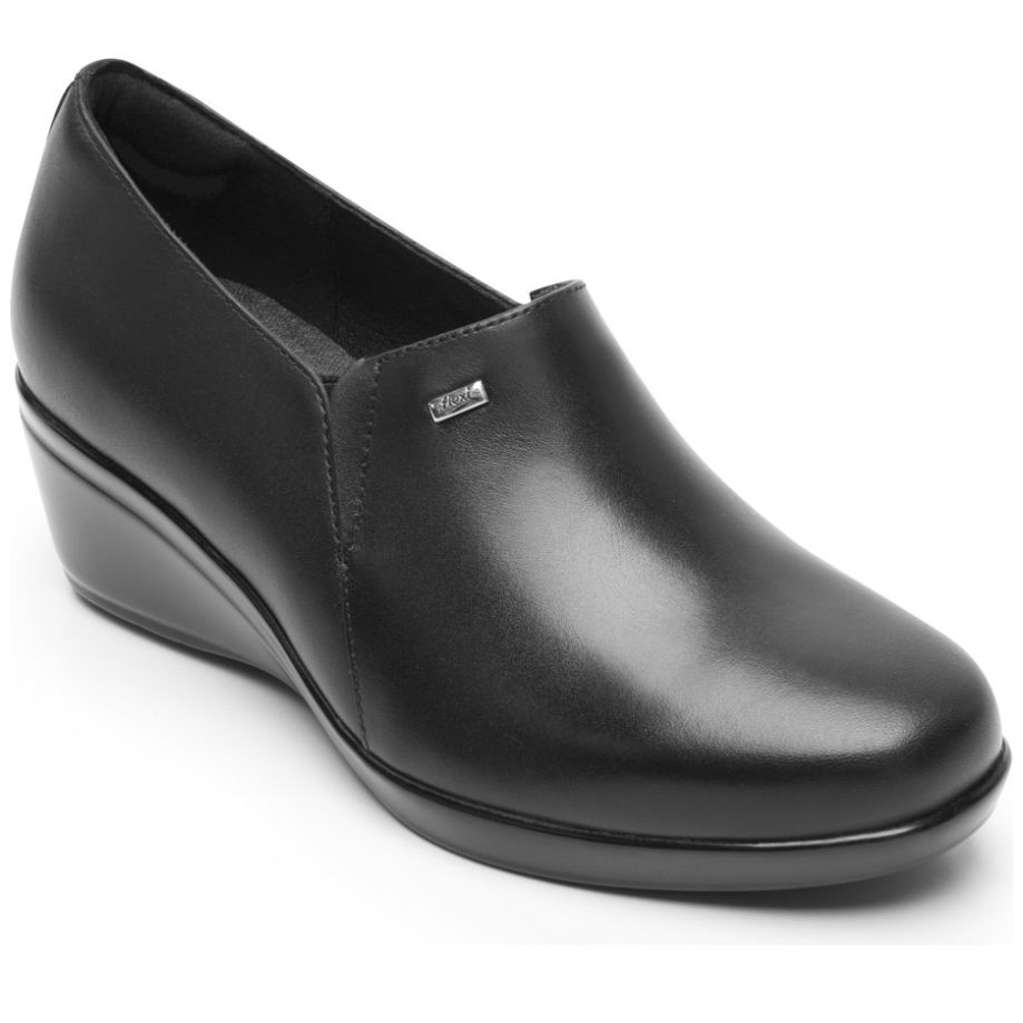 Mocasín Negro para Mujer Flexi