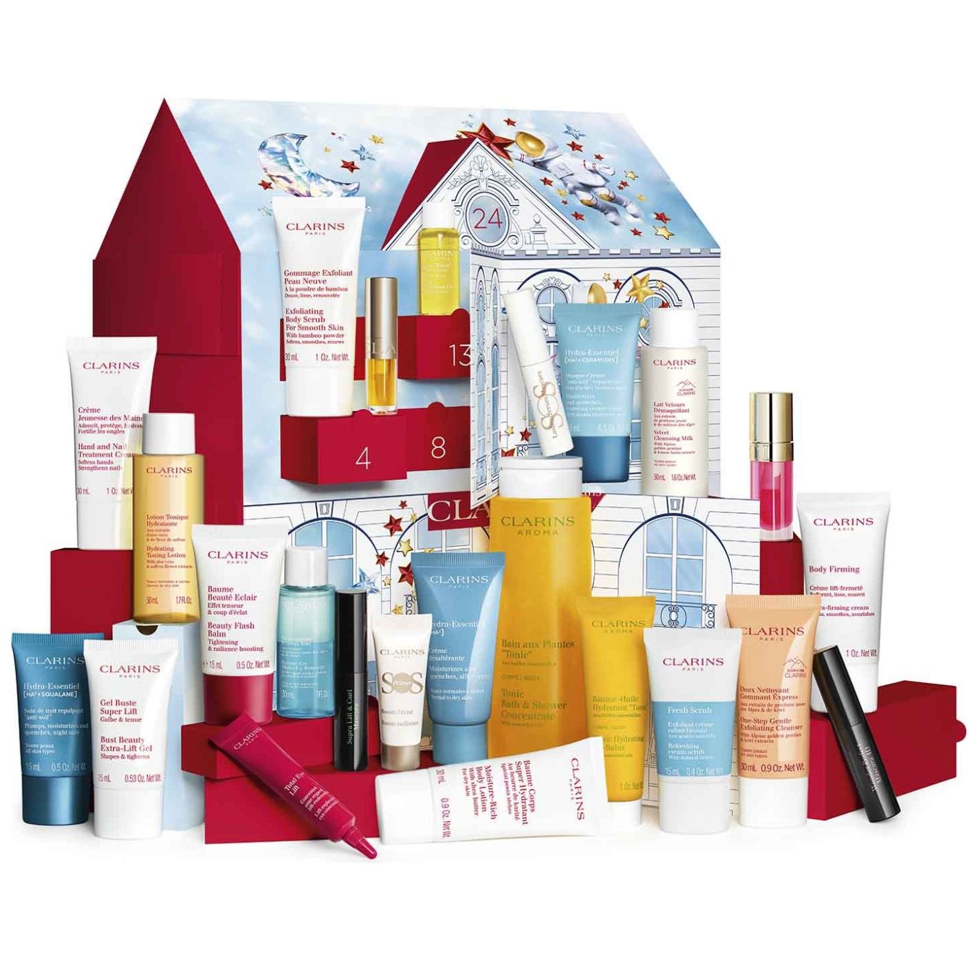 Calendario de Adviento - 24 Sorpresas de Belleza Clarins