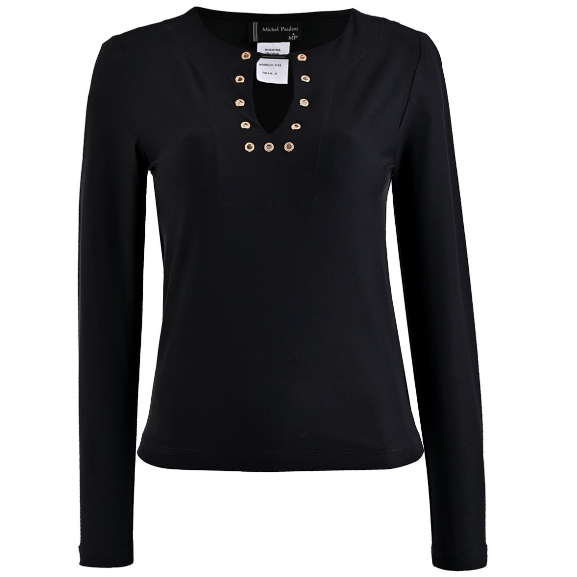 Blusa Manga Larga para Mujer Petite Michel Paulini