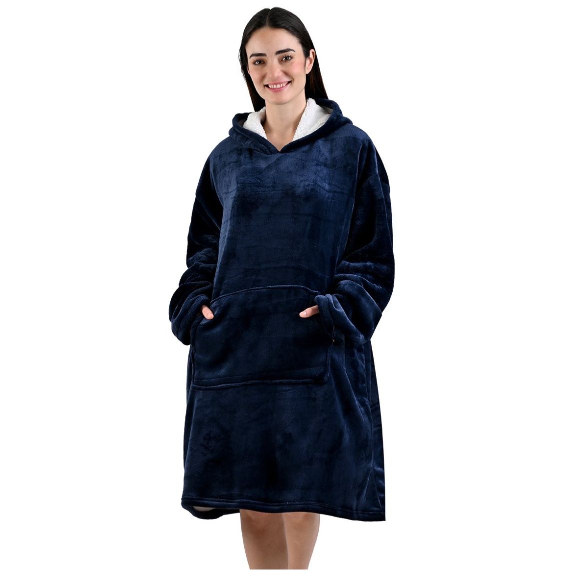 Maxi Sudadera con Gorro para Mujer Mia Intima