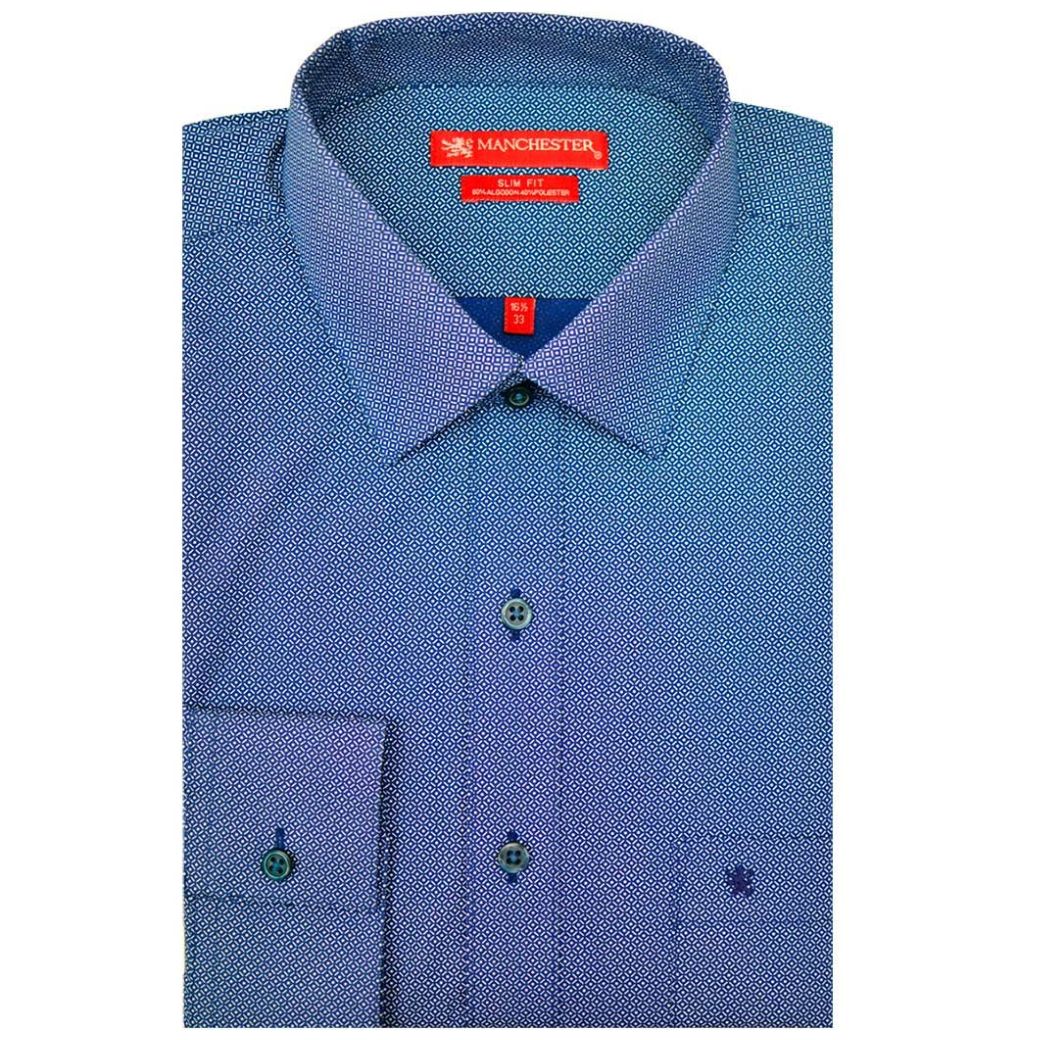 Camisa Lisa para Hombre Manchester