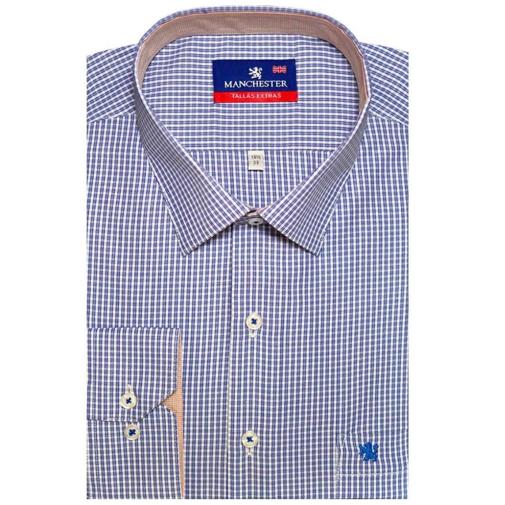 Camisa a Cuadros para Hombre Manchester