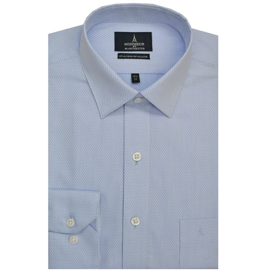 Camisa Lisa para Hombre Manchester