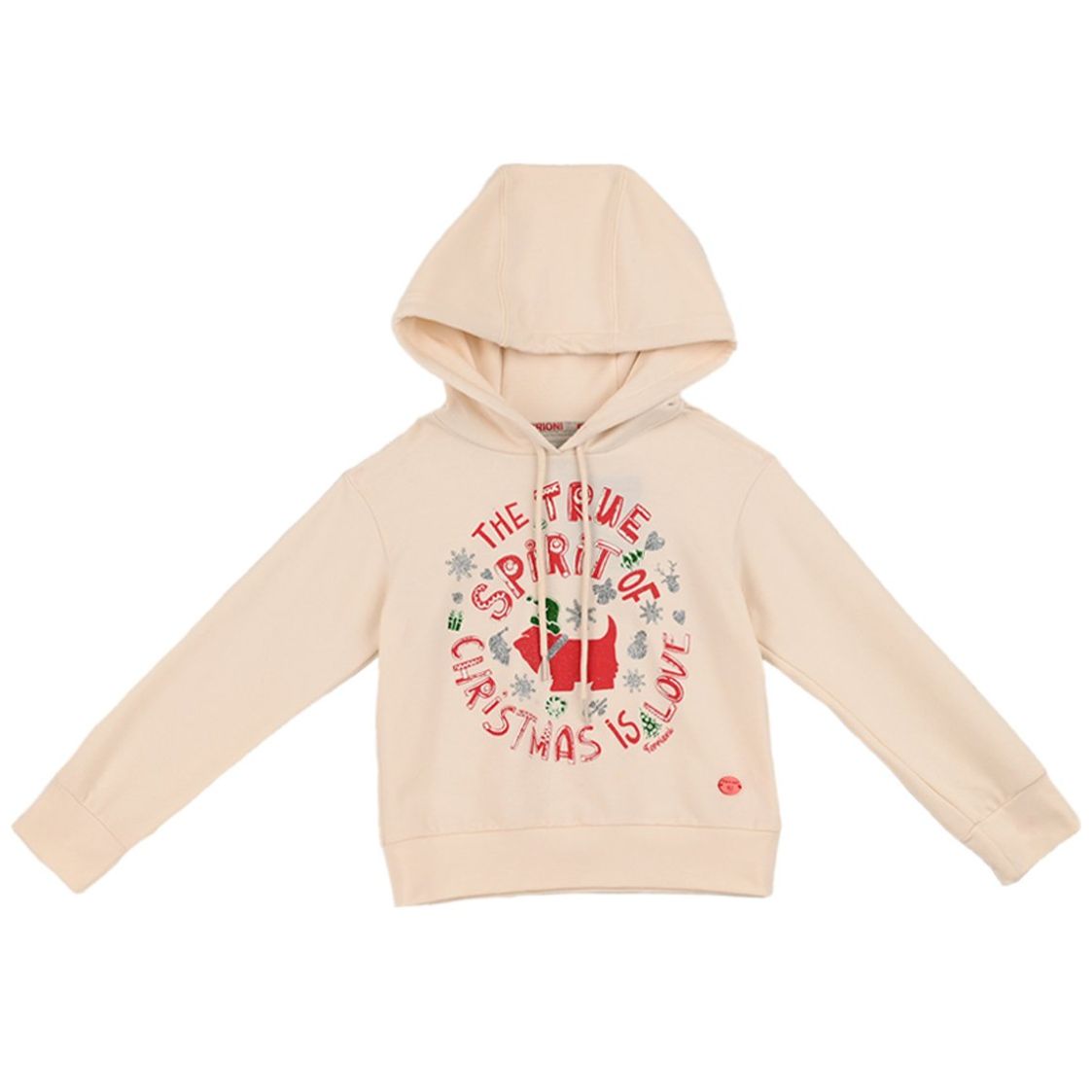 Sudadera  Merry con Capucha Ferrioni para Bebé Niña