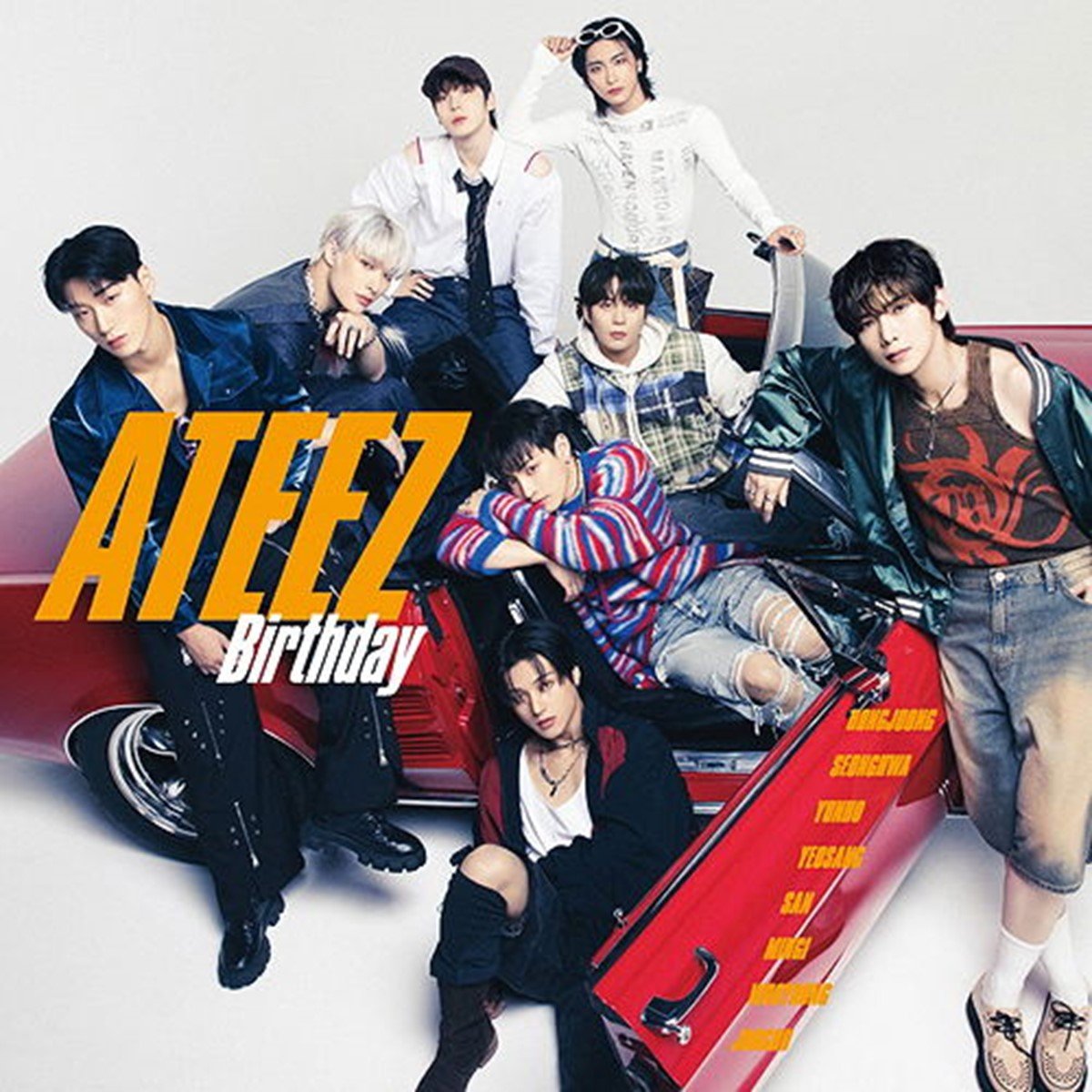 Cd Ateez - Birthday Booklet